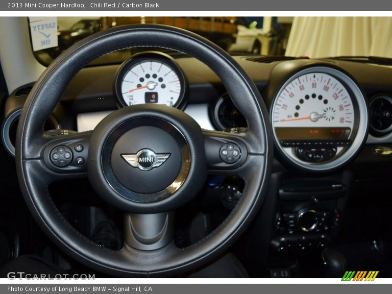 Chili Red / Carbon Black 2013 Mini Cooper Hardtop