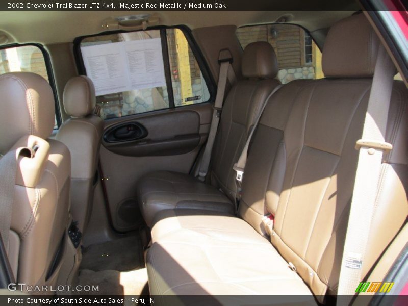 Majestic Red Metallic / Medium Oak 2002 Chevrolet TrailBlazer LTZ 4x4