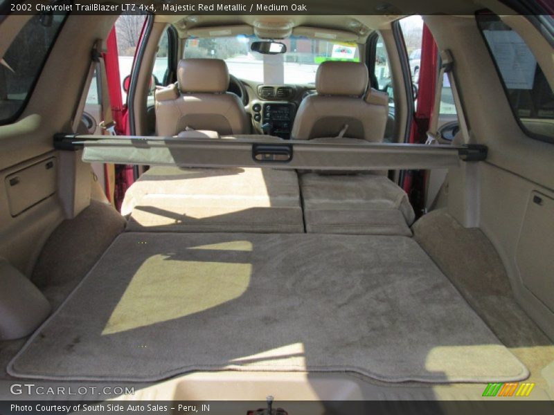 Majestic Red Metallic / Medium Oak 2002 Chevrolet TrailBlazer LTZ 4x4