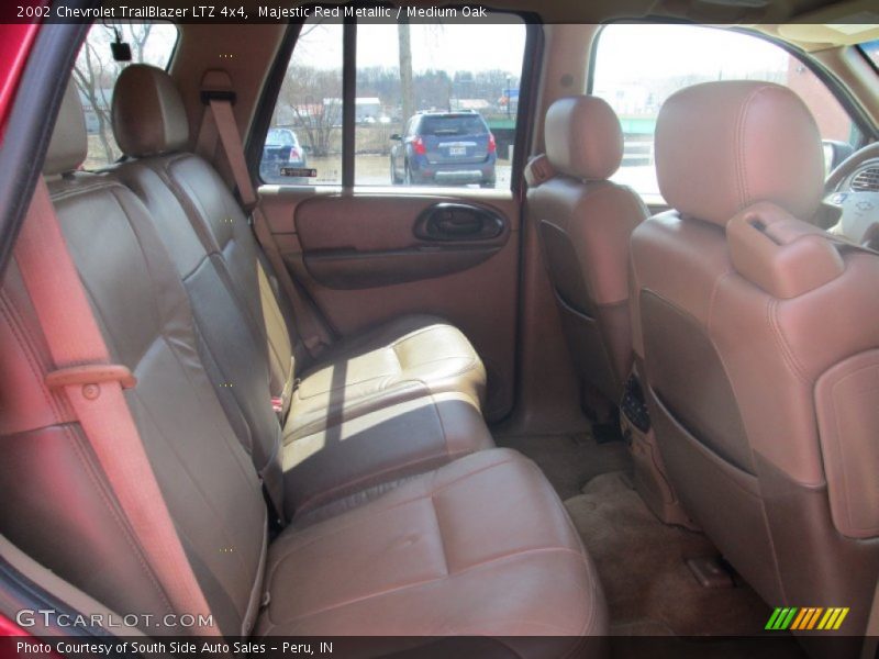 Majestic Red Metallic / Medium Oak 2002 Chevrolet TrailBlazer LTZ 4x4