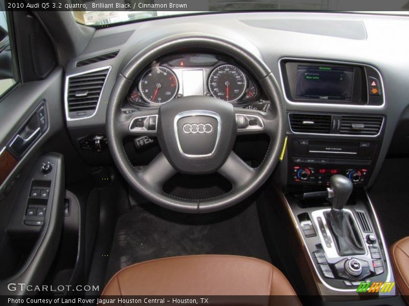 Brilliant Black / Cinnamon Brown 2010 Audi Q5 3.2 quattro