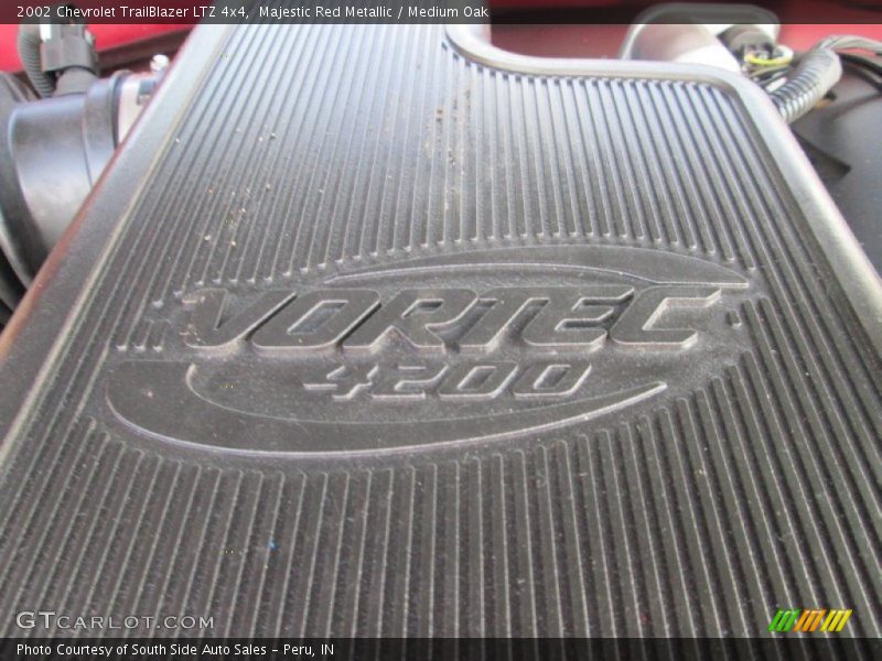 Majestic Red Metallic / Medium Oak 2002 Chevrolet TrailBlazer LTZ 4x4