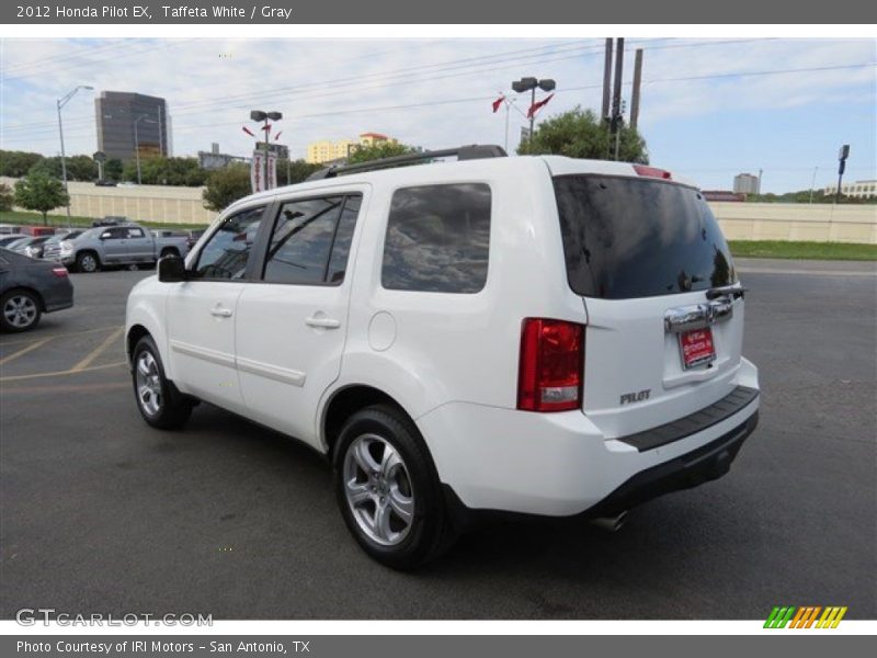 Taffeta White / Gray 2012 Honda Pilot EX