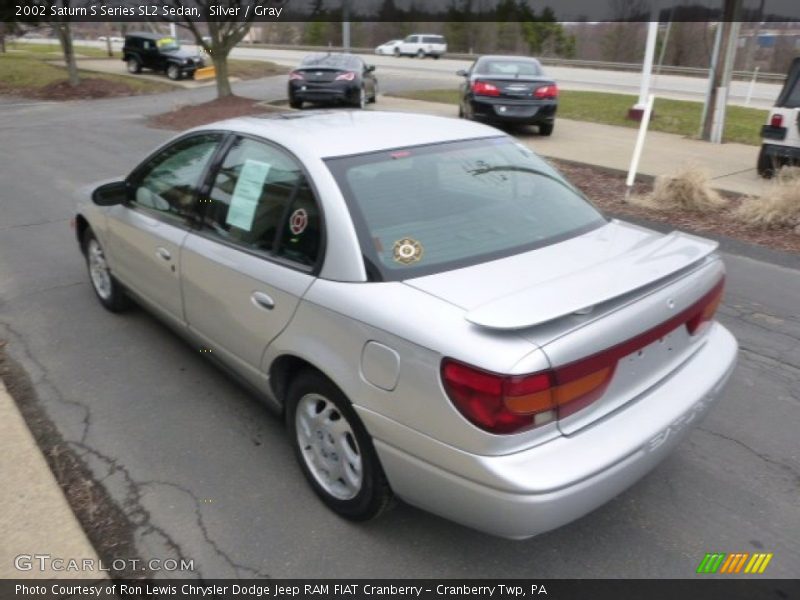 Silver / Gray 2002 Saturn S Series SL2 Sedan