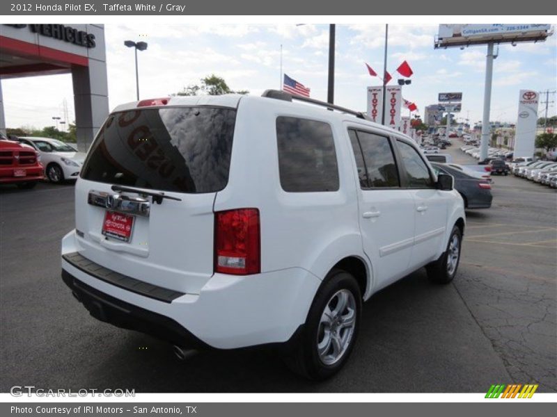 Taffeta White / Gray 2012 Honda Pilot EX