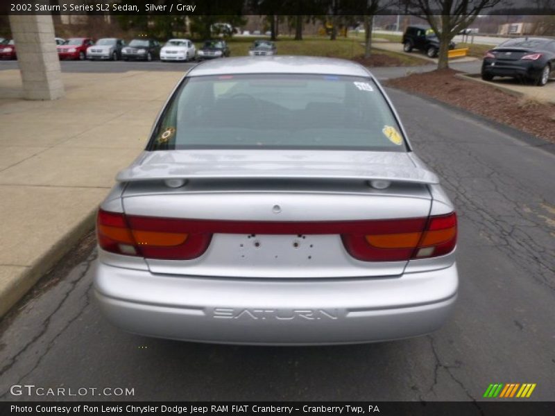 Silver / Gray 2002 Saturn S Series SL2 Sedan