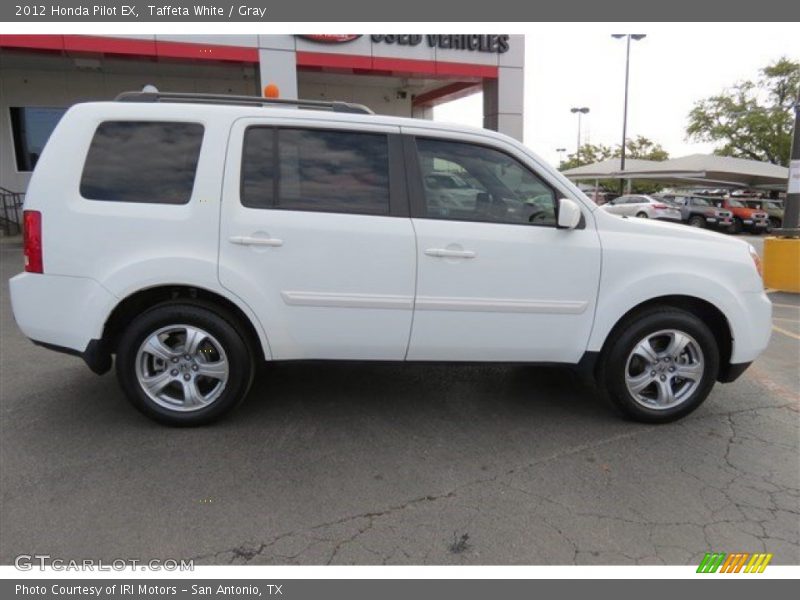 Taffeta White / Gray 2012 Honda Pilot EX
