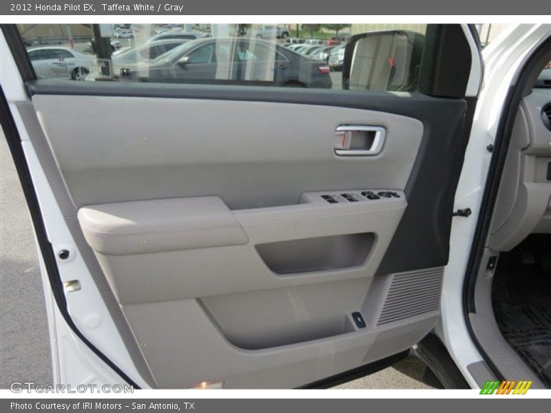 Taffeta White / Gray 2012 Honda Pilot EX