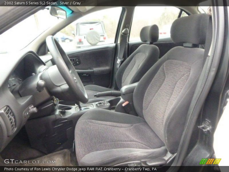 Silver / Gray 2002 Saturn S Series SL2 Sedan