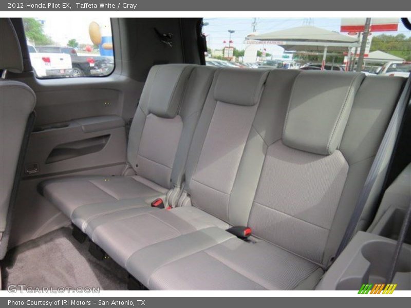 Taffeta White / Gray 2012 Honda Pilot EX