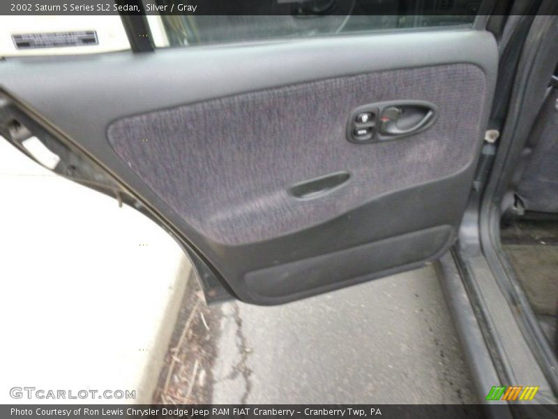 Silver / Gray 2002 Saturn S Series SL2 Sedan