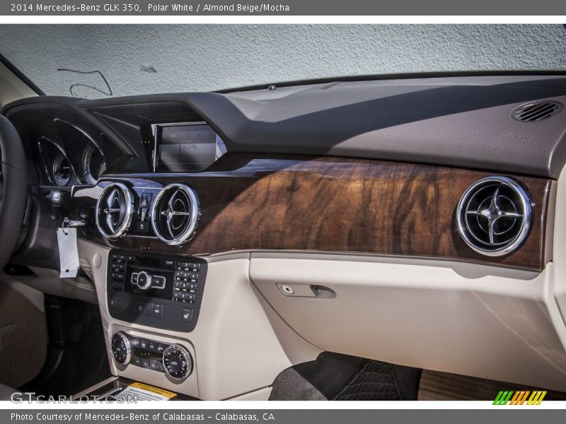 Polar White / Almond Beige/Mocha 2014 Mercedes-Benz GLK 350