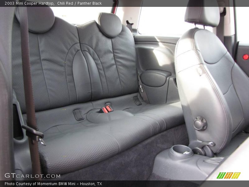 Chili Red / Panther Black 2003 Mini Cooper Hardtop