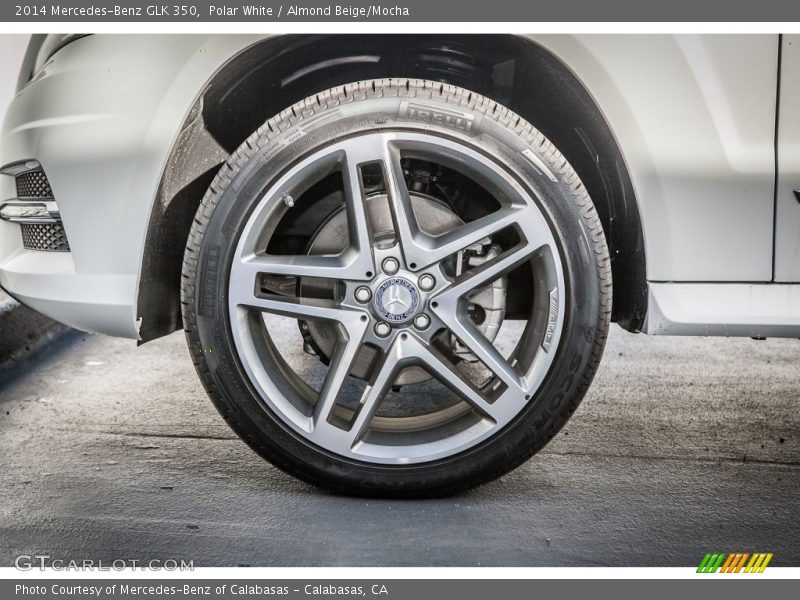 Polar White / Almond Beige/Mocha 2014 Mercedes-Benz GLK 350