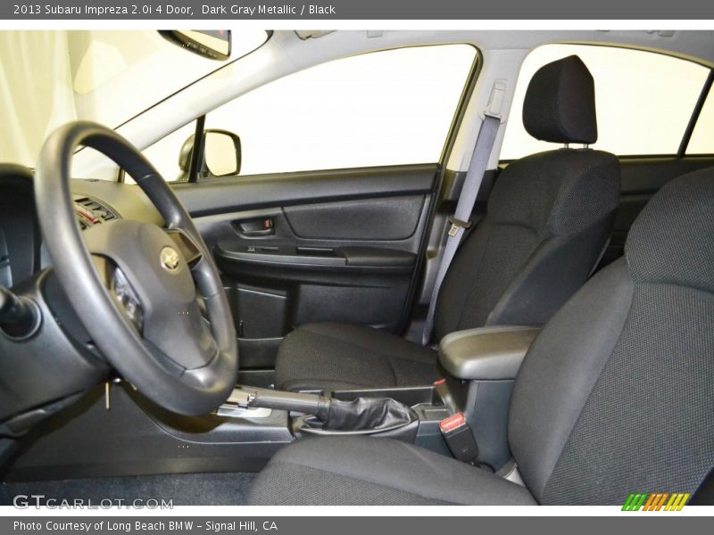 Dark Gray Metallic / Black 2013 Subaru Impreza 2.0i 4 Door