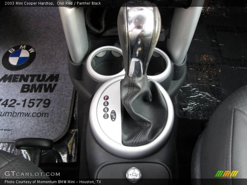 Chili Red / Panther Black 2003 Mini Cooper Hardtop