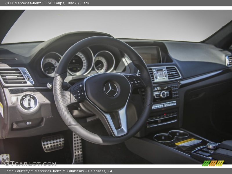 Black / Black 2014 Mercedes-Benz E 350 Coupe