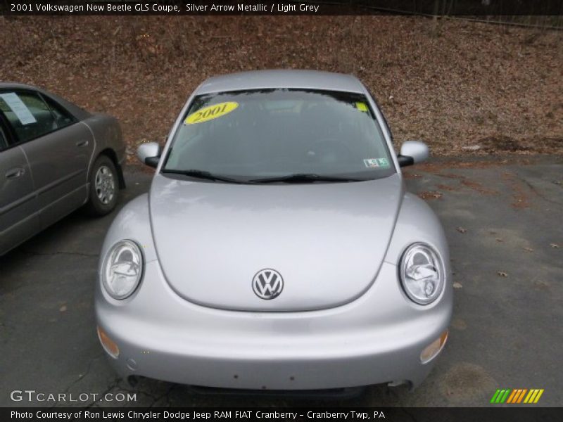 Silver Arrow Metallic / Light Grey 2001 Volkswagen New Beetle GLS Coupe