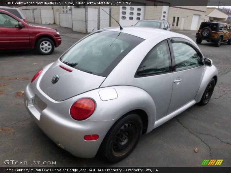 Silver Arrow Metallic / Light Grey 2001 Volkswagen New Beetle GLS Coupe