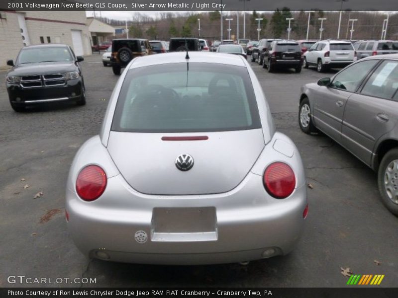 Silver Arrow Metallic / Light Grey 2001 Volkswagen New Beetle GLS Coupe