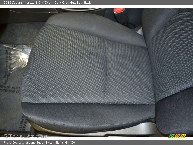 Dark Gray Metallic / Black 2013 Subaru Impreza 2.0i 4 Door