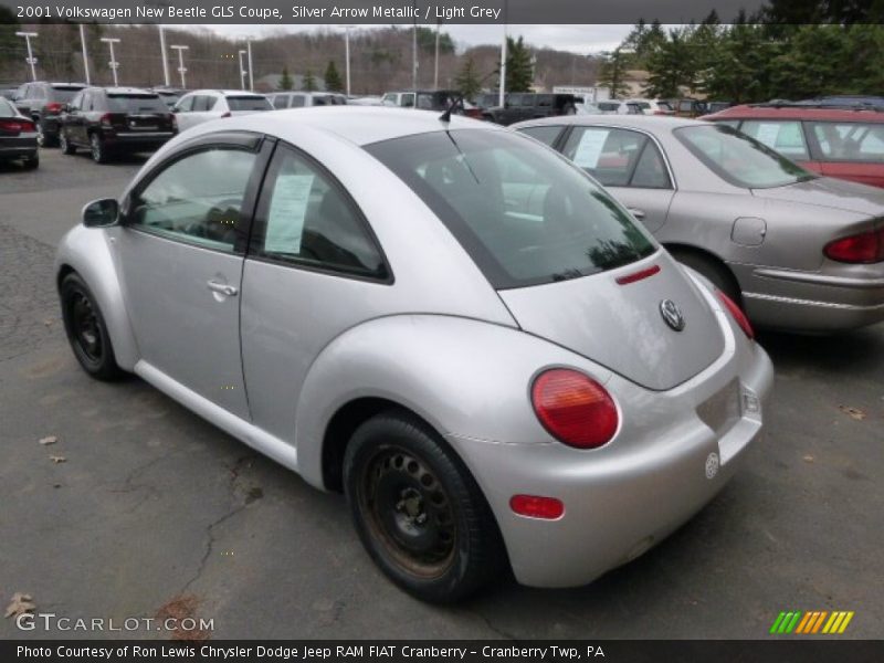 Silver Arrow Metallic / Light Grey 2001 Volkswagen New Beetle GLS Coupe