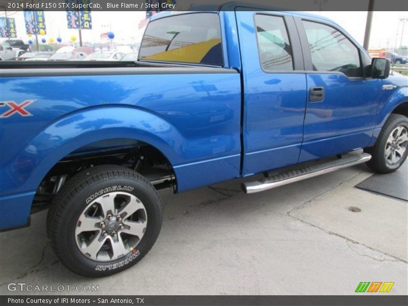 Blue Flame / Steel Grey 2014 Ford F150 STX SuperCab