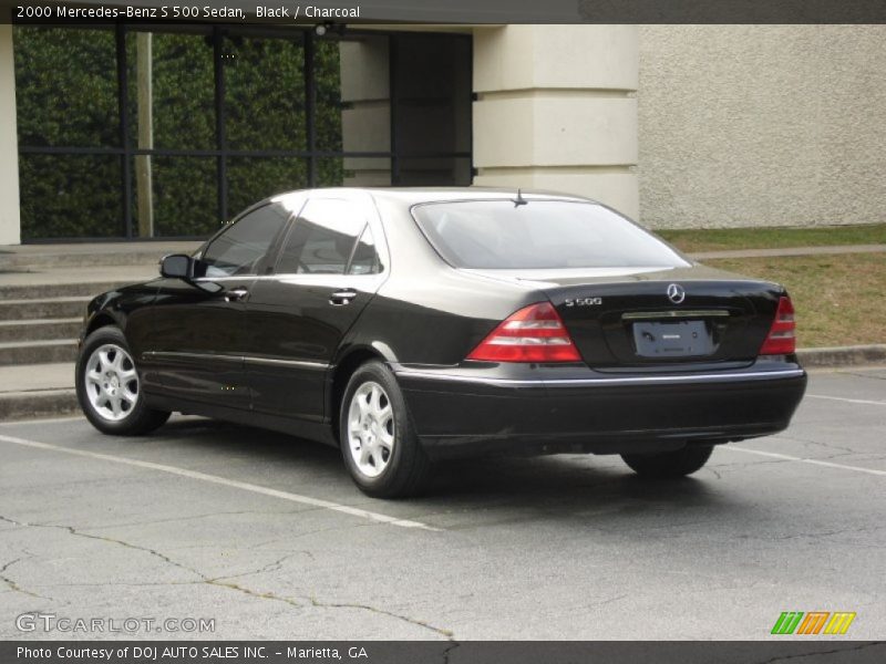 Black / Charcoal 2000 Mercedes-Benz S 500 Sedan
