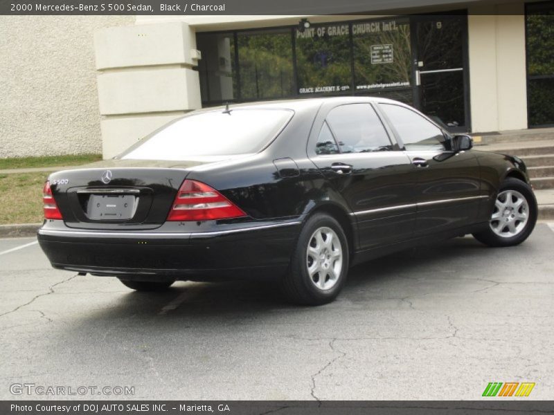 Black / Charcoal 2000 Mercedes-Benz S 500 Sedan