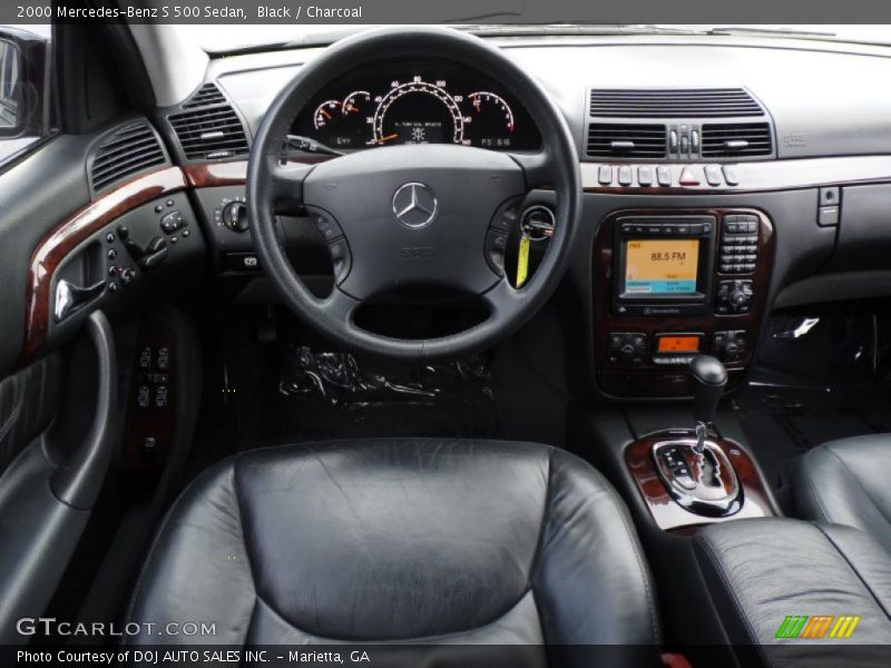 Black / Charcoal 2000 Mercedes-Benz S 500 Sedan