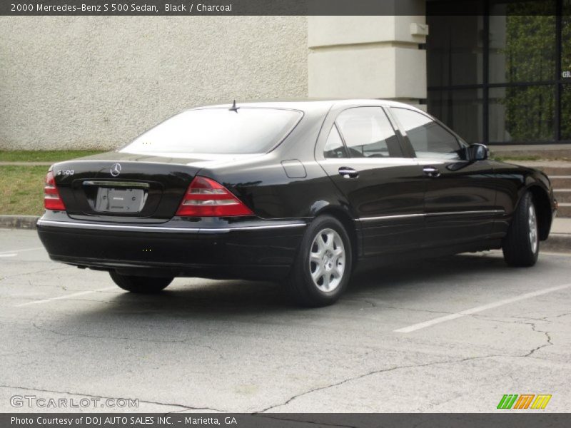 Black / Charcoal 2000 Mercedes-Benz S 500 Sedan