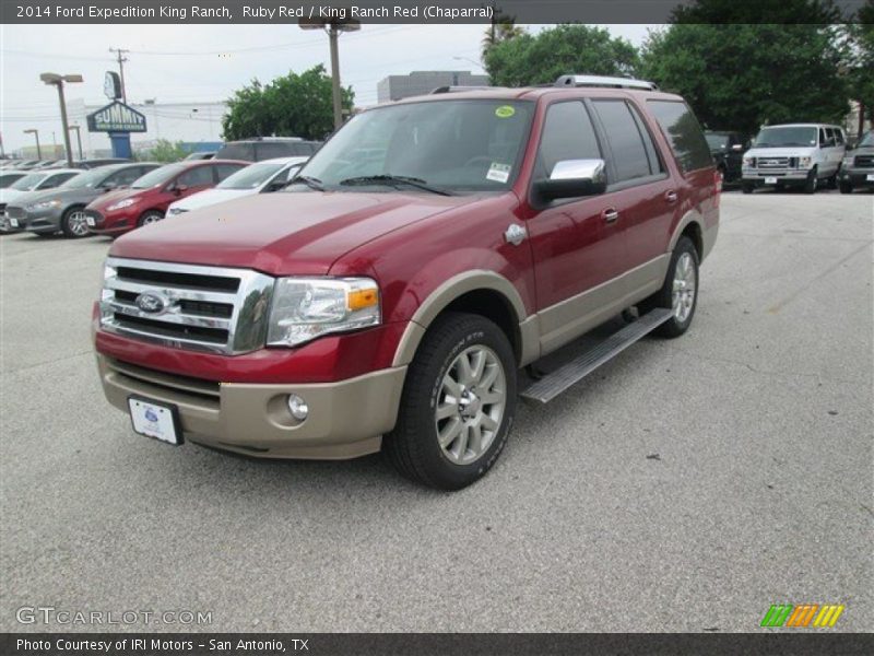 Ruby Red / King Ranch Red (Chaparral) 2014 Ford Expedition King Ranch