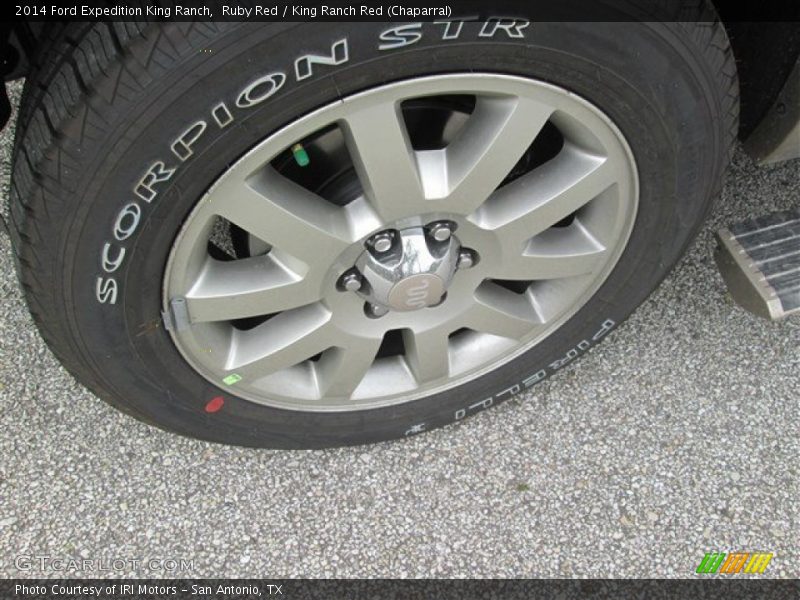 Ruby Red / King Ranch Red (Chaparral) 2014 Ford Expedition King Ranch