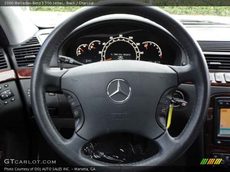 Black / Charcoal 2000 Mercedes-Benz S 500 Sedan