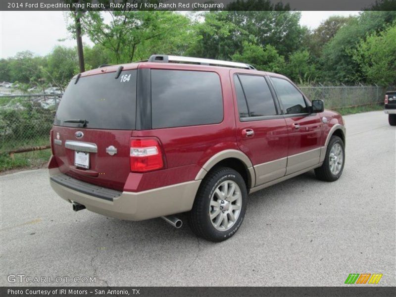 Ruby Red / King Ranch Red (Chaparral) 2014 Ford Expedition King Ranch