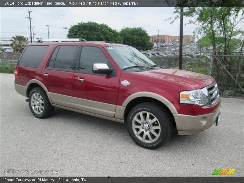  2014 Expedition King Ranch Ruby Red