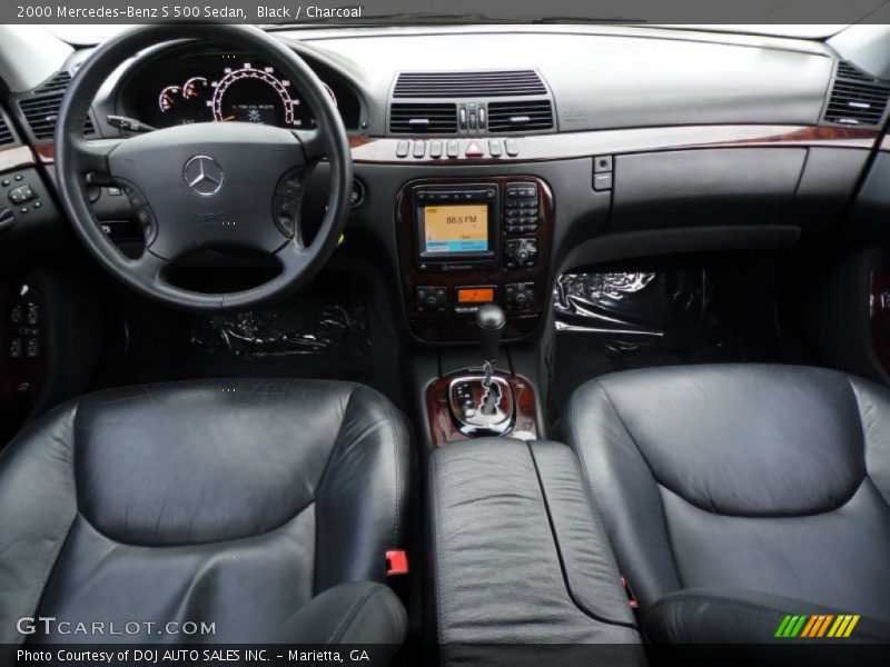 Black / Charcoal 2000 Mercedes-Benz S 500 Sedan