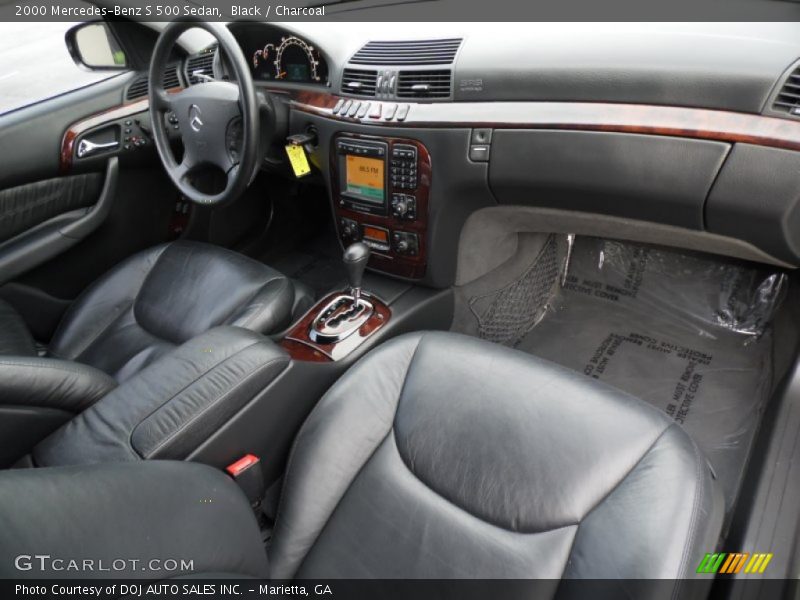 Black / Charcoal 2000 Mercedes-Benz S 500 Sedan