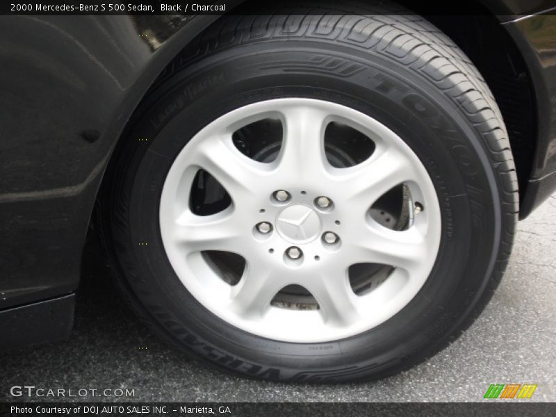 Black / Charcoal 2000 Mercedes-Benz S 500 Sedan