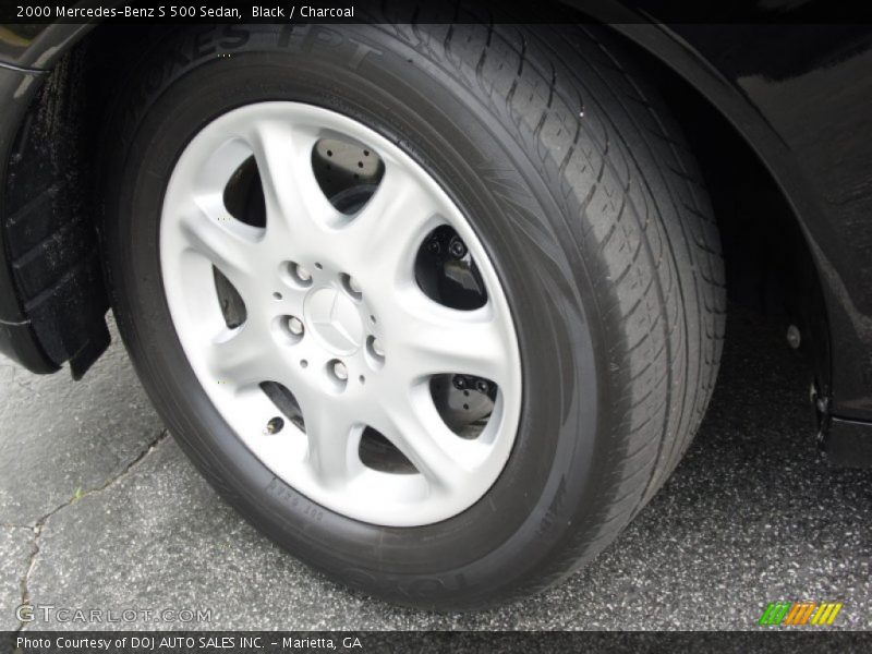 Black / Charcoal 2000 Mercedes-Benz S 500 Sedan