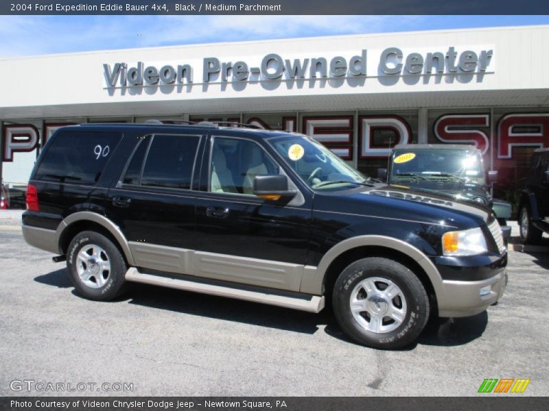 Black / Medium Parchment 2004 Ford Expedition Eddie Bauer 4x4