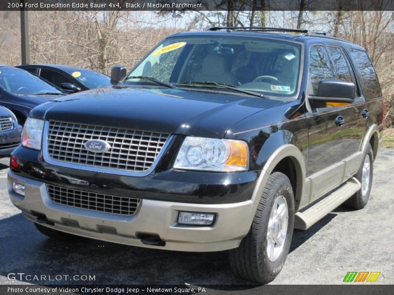 Black / Medium Parchment 2004 Ford Expedition Eddie Bauer 4x4