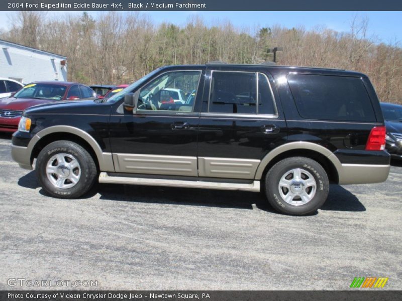 Black / Medium Parchment 2004 Ford Expedition Eddie Bauer 4x4