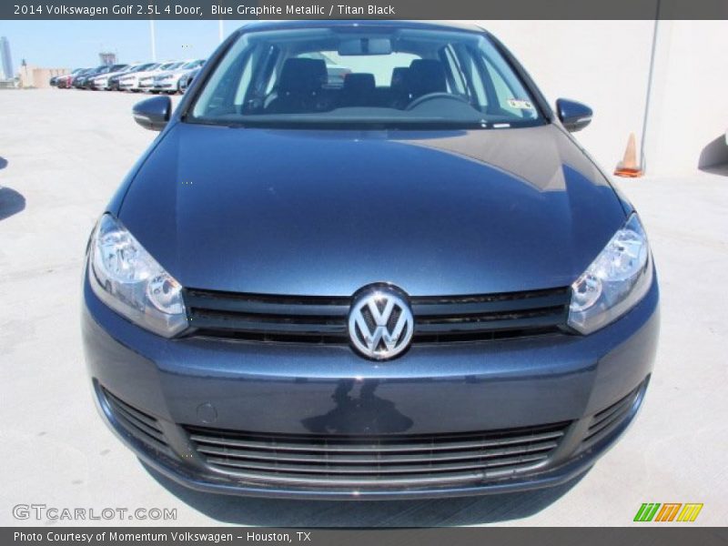 Blue Graphite Metallic / Titan Black 2014 Volkswagen Golf 2.5L 4 Door