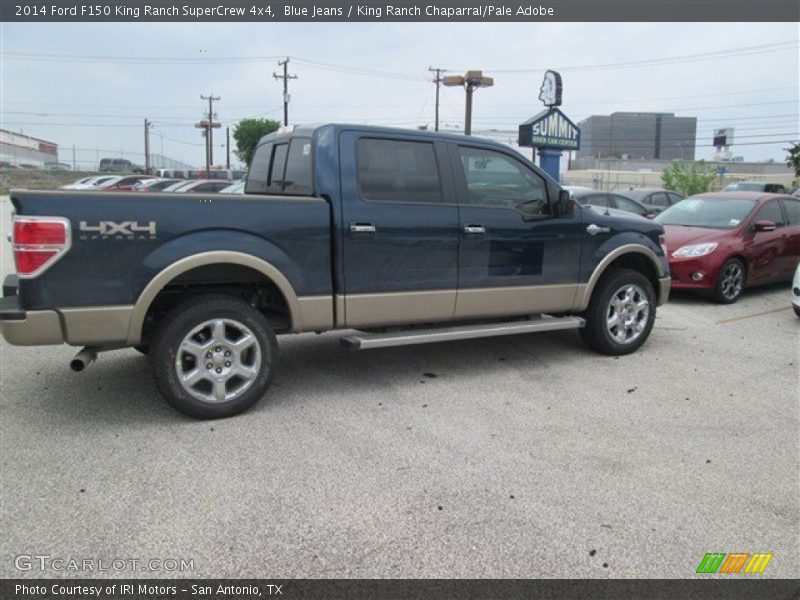 Blue Jeans / King Ranch Chaparral/Pale Adobe 2014 Ford F150 King Ranch SuperCrew 4x4