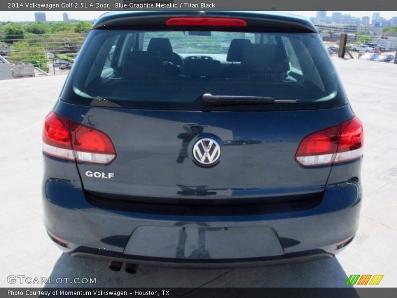 Blue Graphite Metallic / Titan Black 2014 Volkswagen Golf 2.5L 4 Door