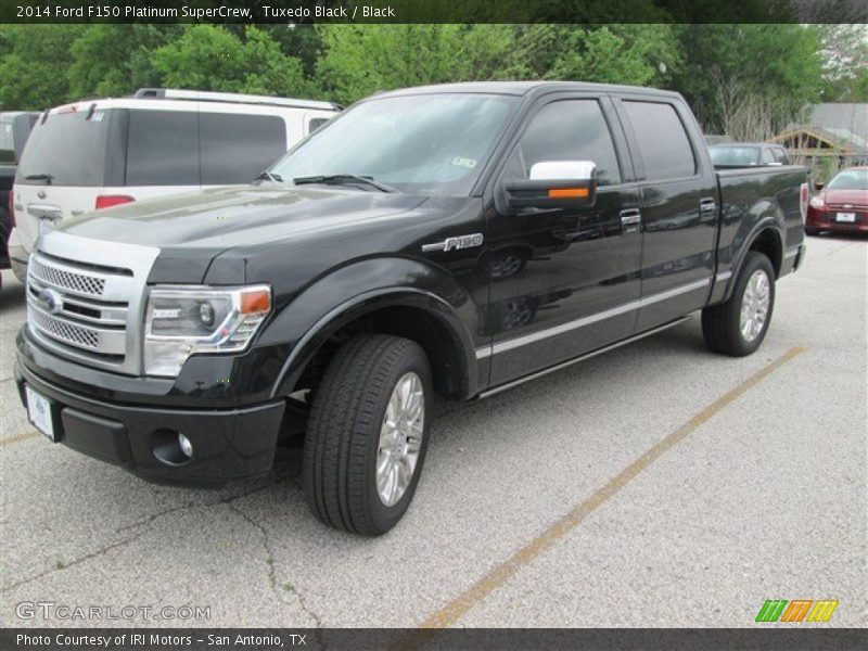Tuxedo Black / Black 2014 Ford F150 Platinum SuperCrew
