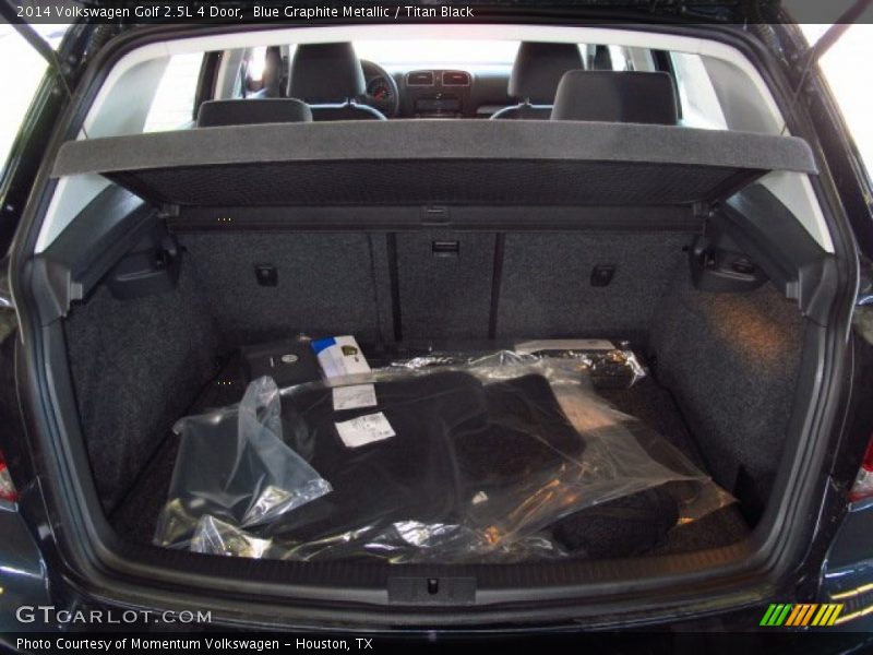 Blue Graphite Metallic / Titan Black 2014 Volkswagen Golf 2.5L 4 Door