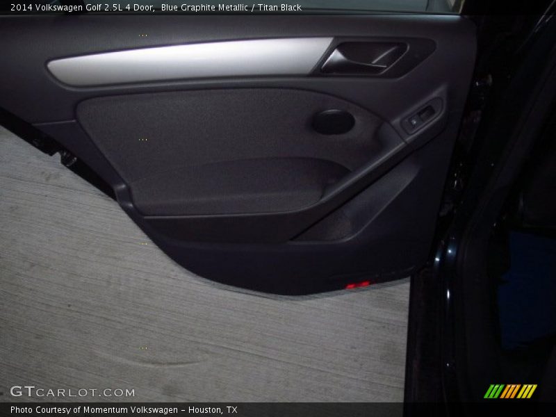 Blue Graphite Metallic / Titan Black 2014 Volkswagen Golf 2.5L 4 Door