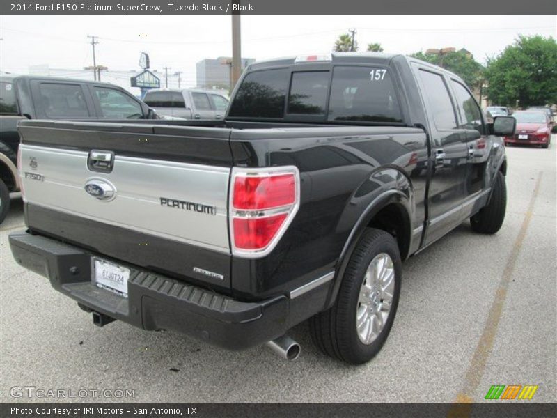Tuxedo Black / Black 2014 Ford F150 Platinum SuperCrew